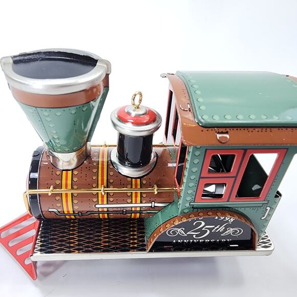 Hallmark Tin Train Ornament - Picture 3 of 8